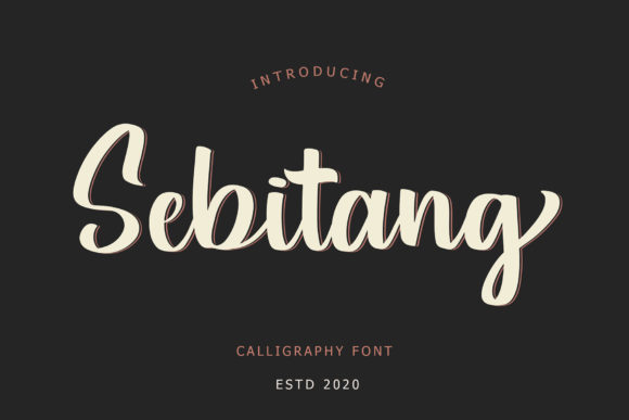 Sebitang Font