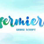 Sermier Font Poster 1