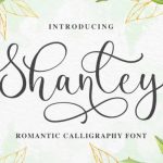 Shanley Font Poster 1