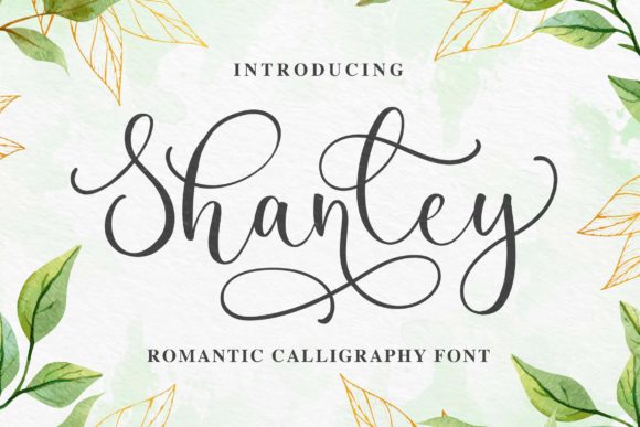 Shanley Font Poster 1