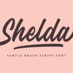 Shelda Font Poster 1