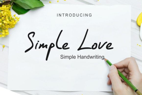 Simple Love Font