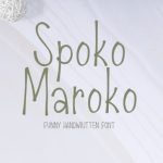 Spoko Maroko Font Poster 1