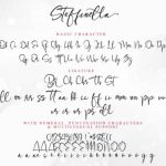 Steffinella Font Poster 9