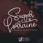 Sugar Lorraine Font Poster 1