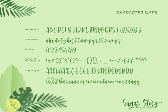 Sugar Story Font Poster 7