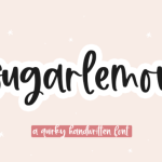 Sugarlemon Font Poster 1