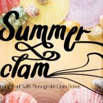 Summer Clam Font Poster 1