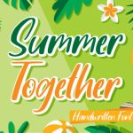 Summer Together Font Poster 1