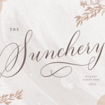 Sunchery Font Poster 1