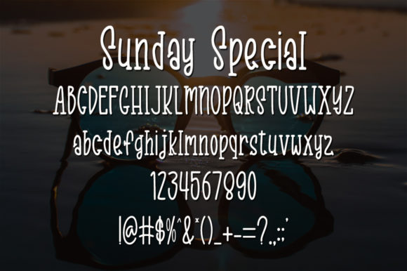 Sunday Special Font Poster 5