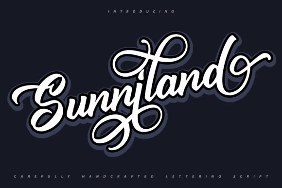 Sunniland Font Poster 1