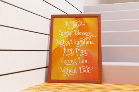 Sunshine Mind Font Poster 7