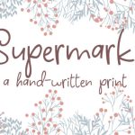 Supermarkt Font Poster 1