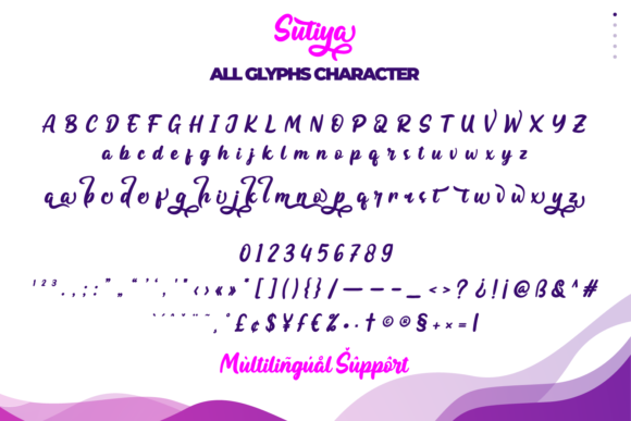 Sutiya Font Poster 13