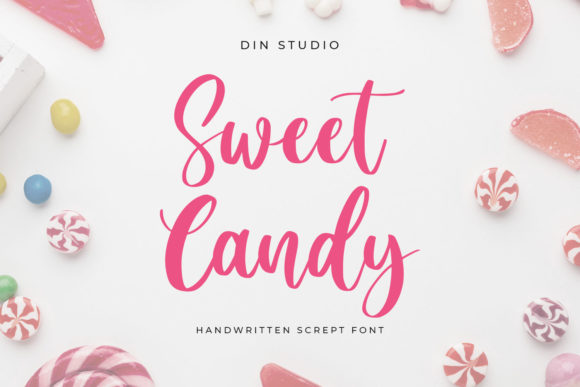 Sweet Candy Font Poster 1