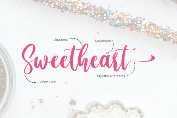 Sweet Candy Font Poster 3