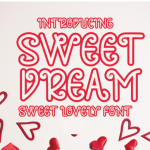 Sweet Dream Font Poster 1