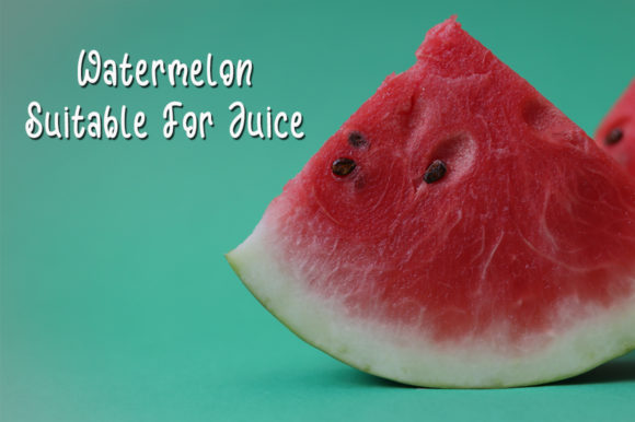 Sweet Watermelon Font Poster 3