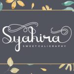 Syahira Font Poster 1