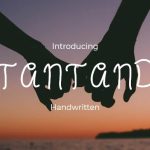 Tantand Font Poster 1