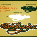 Tendencies Font Poster 9