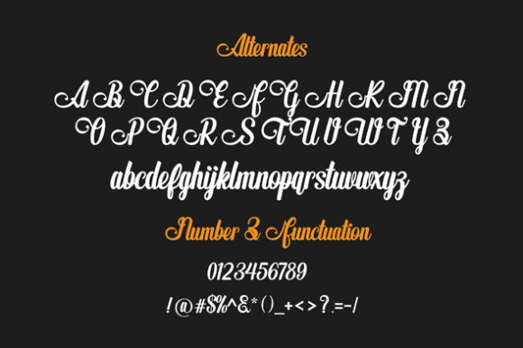 The Butterplay Font Poster 6