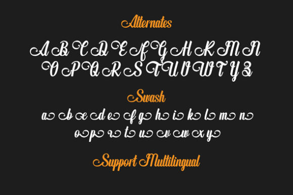 The Butterplay Font Poster 7