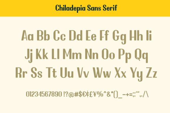 The Chiladepia Font Poster 8