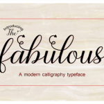 The Fabulous Font Poster 1