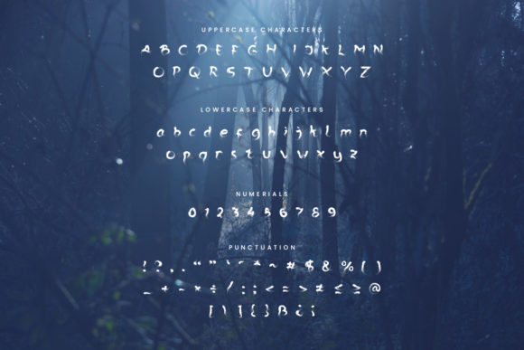The Ghost Font Poster 2