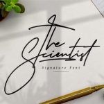 The Scientist Font Poster 1