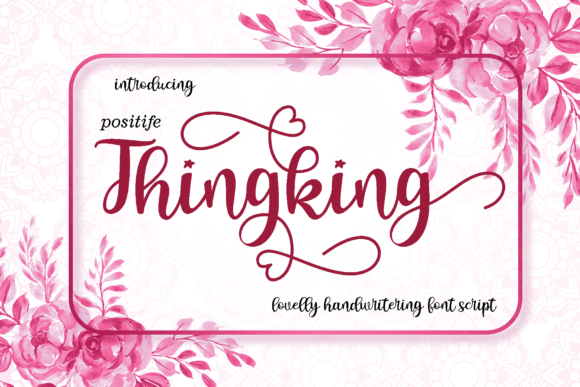 Thingking Font