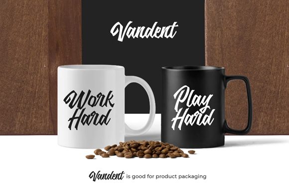 Vandent Font Poster 3