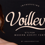 Voilleva Font Poster 1