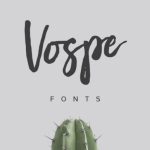 Vospe Font Poster 1