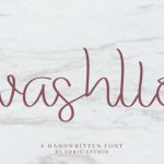 Washllo Font Poster 1