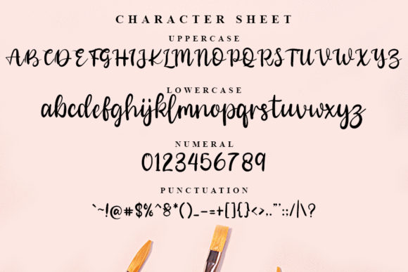 Wedding Font Poster 5