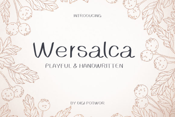 Wersalca Font