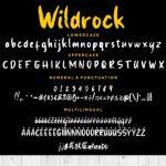 Wildrock Font Poster 7