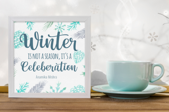 Winter Beauty Font Poster 7
