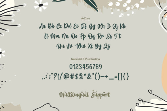 Wishline Font Poster 7