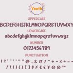 Youth Font Poster 3