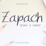 Zapach Font Poster 1