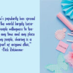 1000 Wishes Origami Font Poster 4