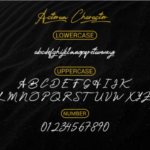 Acterum Font Poster 8