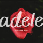 Adele Font Poster 1