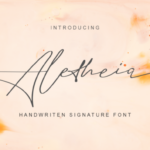 Aletheia Font Poster 1