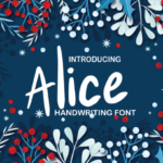 Alice Font Poster 1