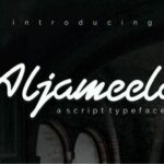 Aljameela Font Poster 1